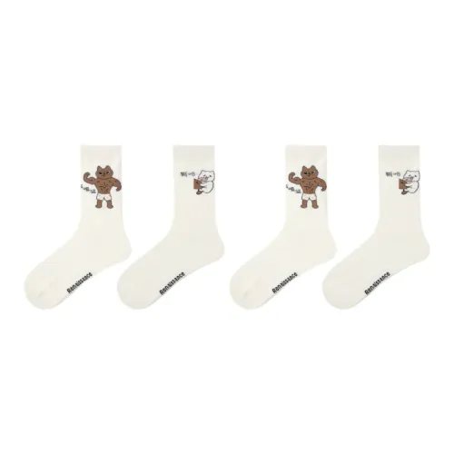 Vine Color Носки Crew Унисекс 4 пачки Дикий Attack Носки