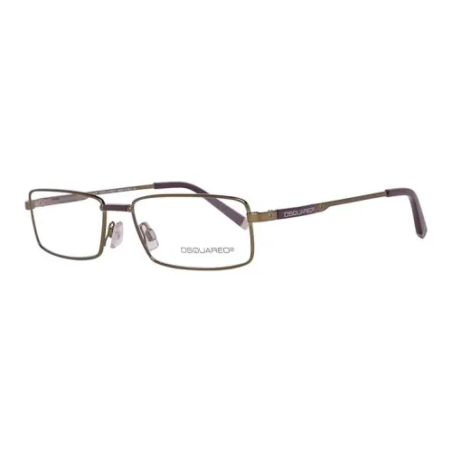 DSQUARED 2 Прямоугольные Оправы для Очков Мужские Зеленые