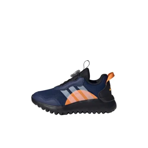 Adidas Activeflex Детская беговая обувь Низкий топ Черный Белый Темно-синий Kids