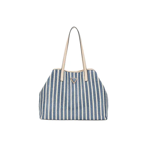 GUESS Vikky Вискоза Тоут Сумка Сумка для покупок Сумка на плечо Стандартная Женская Синяя