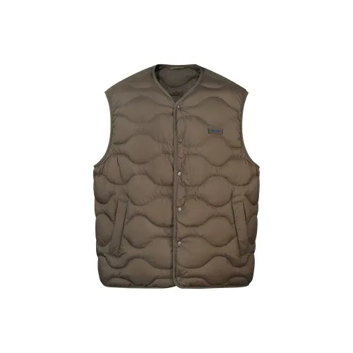 GUUKA TECH Жилет Унисекс Темно-коричневый