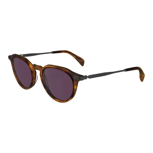Paul Smith Ацетат OVAL SUNGLASSES Мужской Коричневый