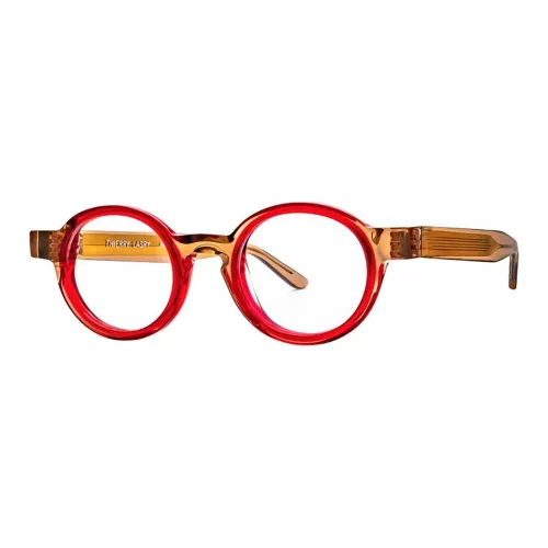 Thierry Lasry Ацетат Круглые Оправы для Очков Женские Коричневый