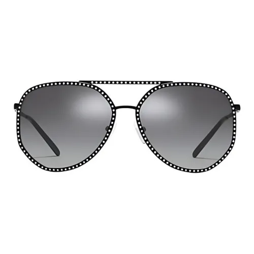 MICHAEL KORS Металл Aviator Солнцезащитные очки Женские Черный