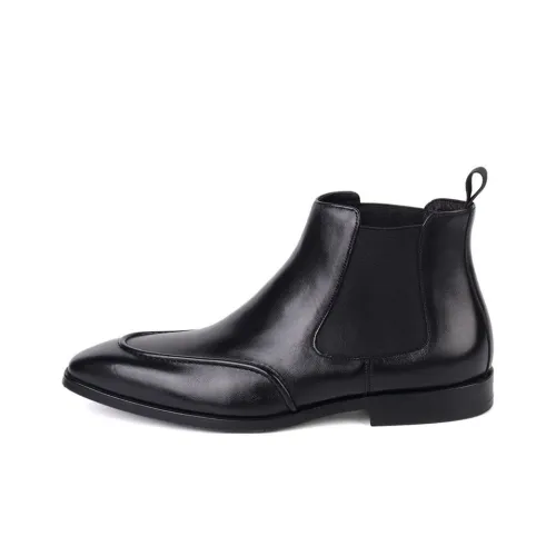 Landa Короткий Челси Мужской Черный