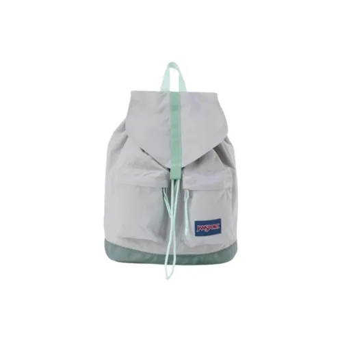 JanSport Нейлон Рюкзак Средний Унисекс Серый Белый Зеленый