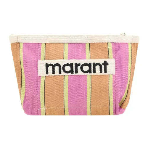 ISABEL MARANT Nylon Clutch Standard Women's Orange Pink