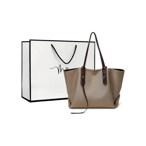 MILLIE'S Ткань Тоут Сумка Сумка для покупок Сумка на плечо Женская Абрикосовая