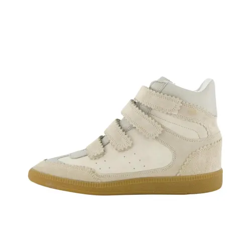 ISABEL MARANT Скейтборд Кроссовки Высокие Бежевые Женские