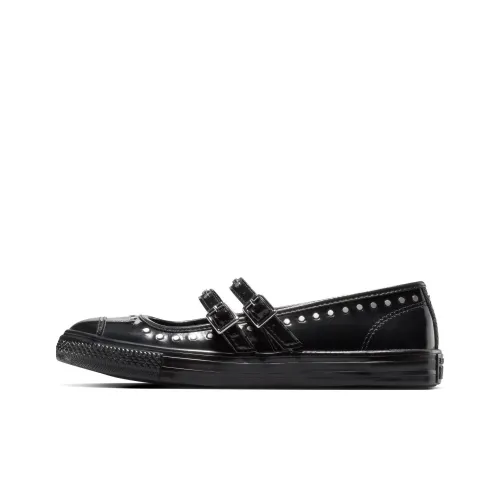 Converse Chuck Taylor All Star Туфли Мэри Джейн Женские Черные