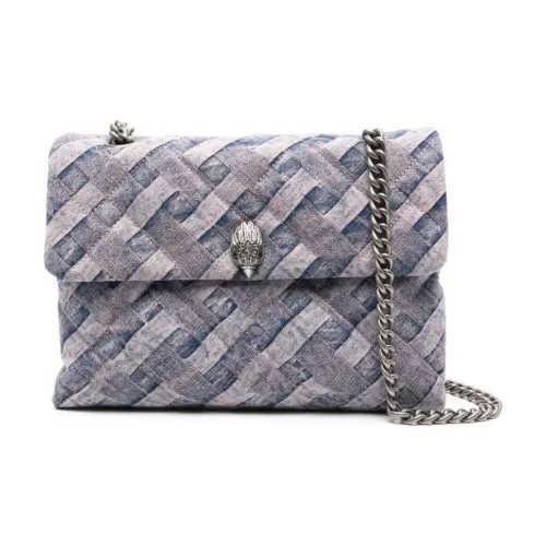 Kurt Geiger London Kensington Хлопковая Сумка через плечо Женская Светло-розовая