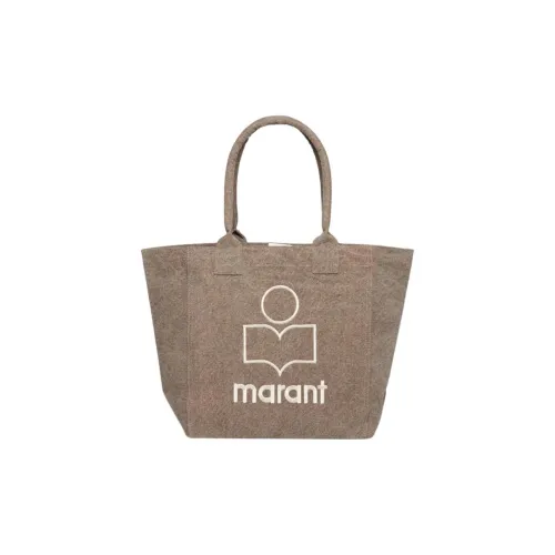 ISABEL MARANT Хлопок Тоут Сумка Сумка для покупок Сумка Маленькая Женская Умбра