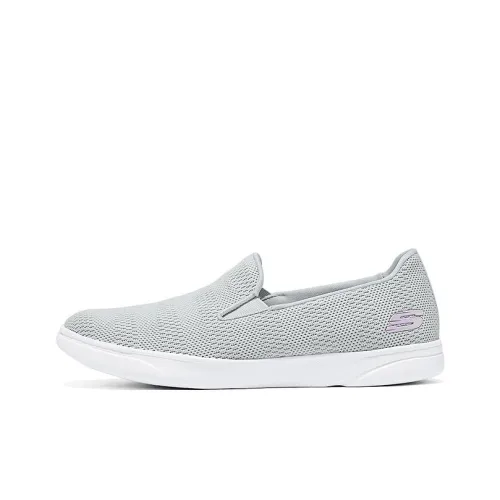 Skechers Sport ACTIVE Устойчивый к истиранию Низкий Топ Casual Женский Светло-Серый