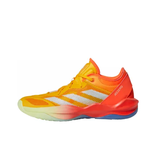 Adidas Adizero Select 2,0 Slip-Resistant Abrasion-Resistant Low-Top Баскетбольные кроссовки Мужские Оранжевые Желтые