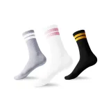 3 шт (Черный + Светло-серый + Белый)