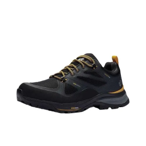 JACK WOLFSKIN Альпинистские и туристические ботинки, низкий верх, черный, мужской