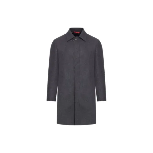 Fay Серый Мужской Пальто