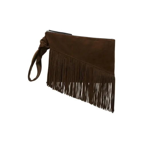 ISABEL MARANT Коровья кожа Клатч Женский Коричневый