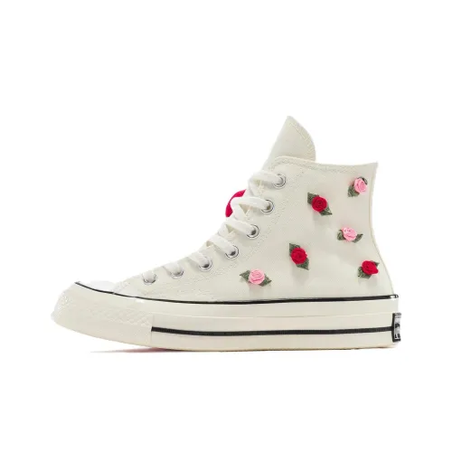 Converse Chuck 70 Износостойкий И Легкий Высокий Топ Кеды Женские Белые