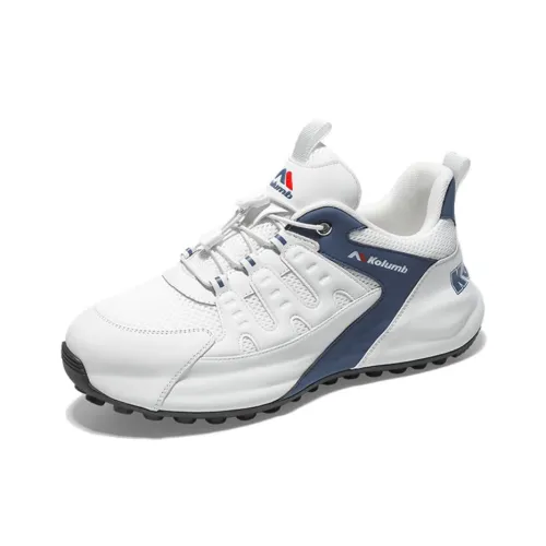 KOLUMB Амортизация и Дышащий Низкий Топ Casual Мужской Белый Синий