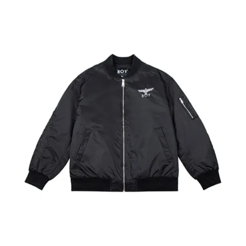 BOY LONDON Черный мужской пуховик