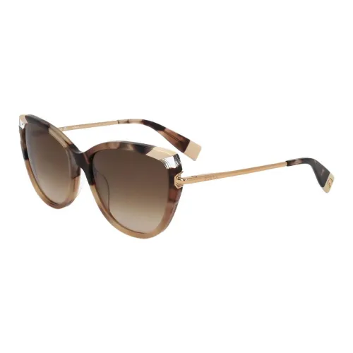 Furla Ацетат Кошачий глаз Солнцезащитные очки Женские Коричневый