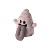 Серый, милый, призрак, мини, брелок