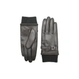 Темно-коричневый сенсорный экран (утолщенный термический флис с подкладкой)