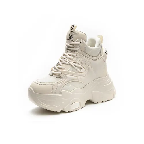 Shangjinni массивные кроссовки High Top Женские