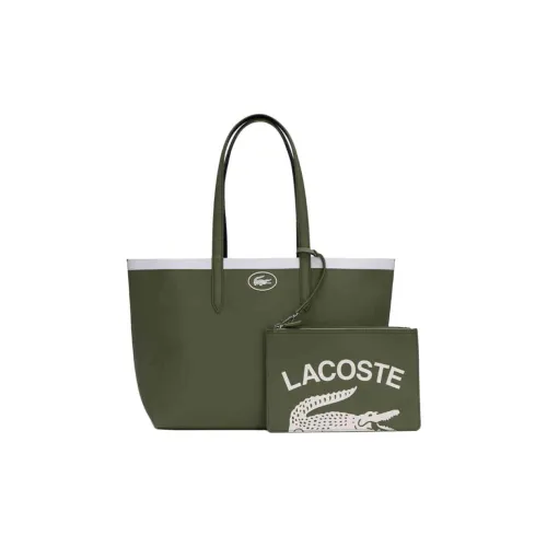 LACOSTE Сумки через плечо Оливково-зеленый и Темно-синий Женские