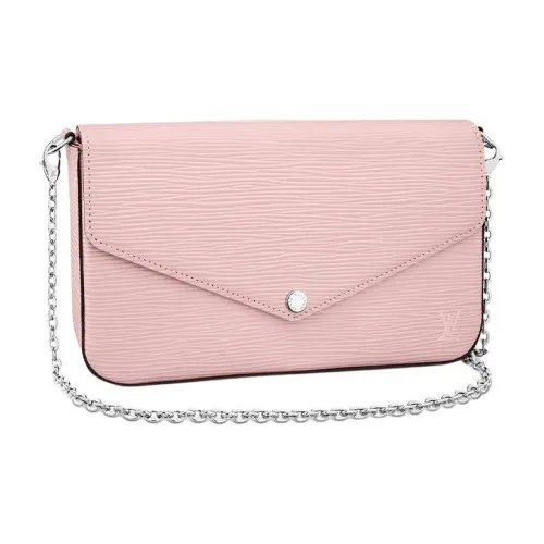 LOUIS VUITTON Pochette Felicie Коровья кожа THREE в Одно плечо Сумка Обычный Женские