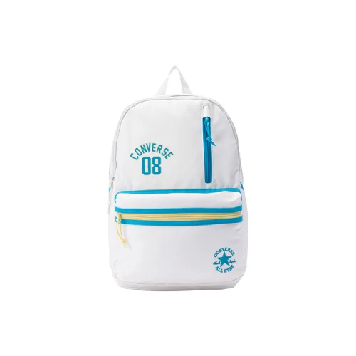 Конверс Полиэстер Рюкзак Средний Классический стиль Белый