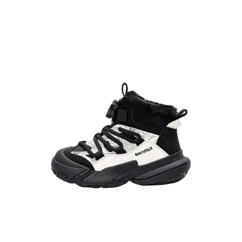 teenmix Slip-resistant Abrasion-resistant Children's Cotton Shoes Night-light Elf Black teenmix Противоскользящие Аbrasion-resistant Детские Хлопковые Туфли Ночной свет Эльф Черный