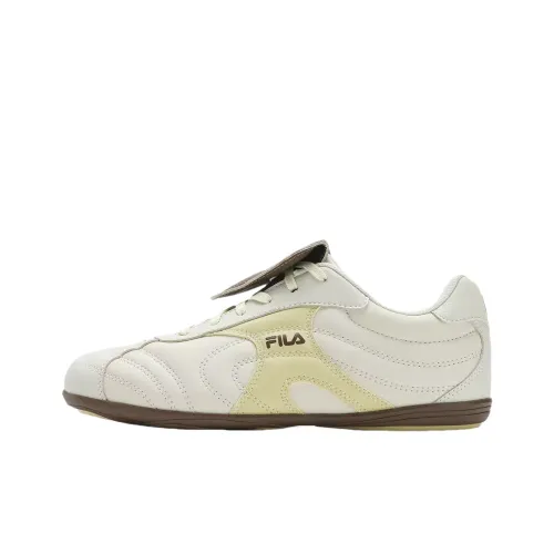 FILA LIPPER Water Dance Shoes Кэжуал Низкий Топ Бежевый Желтый Женский