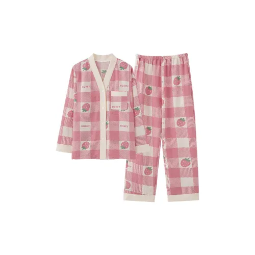 WANANNI Пижамный комплект женский фуксия