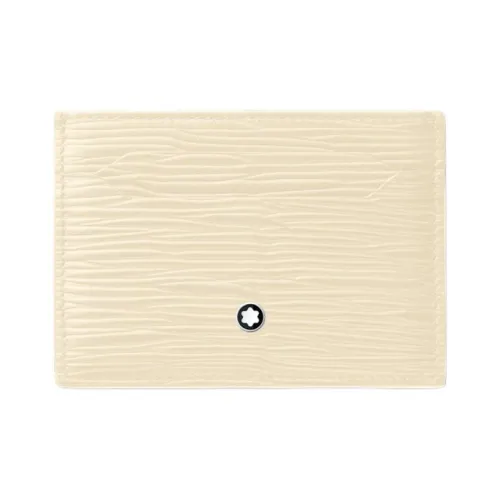 MONTBLANC Коровья кожа Держатель для карт Мужской Белый