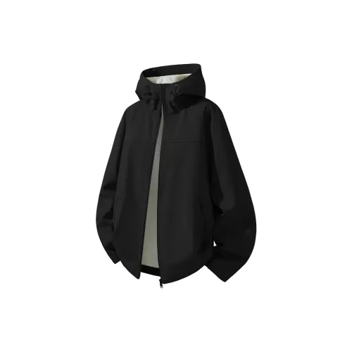 Miniso Плиссированный Кружево Вверх Водонепроницаемый и Ветрозащитный Куртка Унисекс