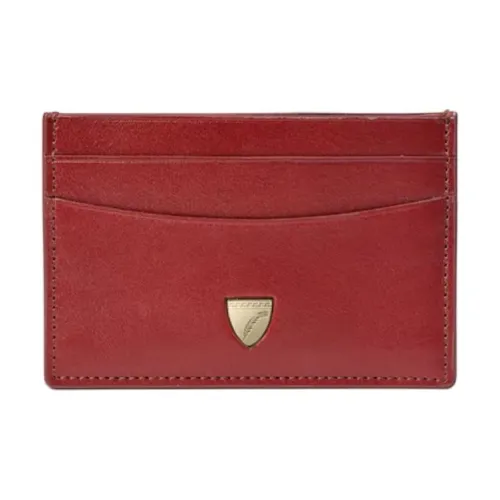 Aspinal Of London Full GRAIN LEATHER Картхолдер Женский Красный