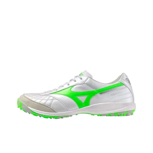 Mizuno Футбольные бутсы Низкие Топ Серебристо-Белые Унисекс