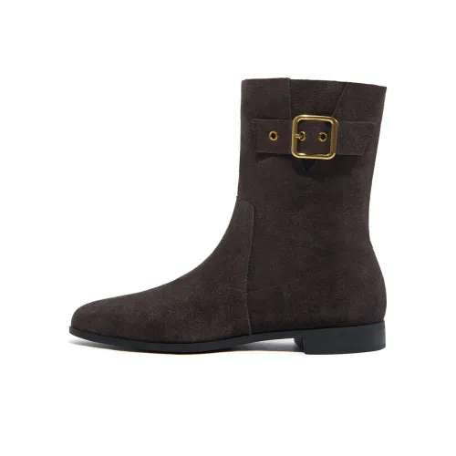 Lily Wei Ботильоны Женские Коричневый