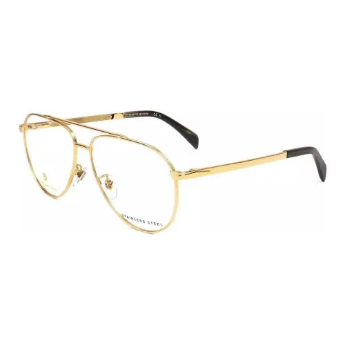 DAVID BECKHAM Aviator Оправы для очков Мужские Золотые
