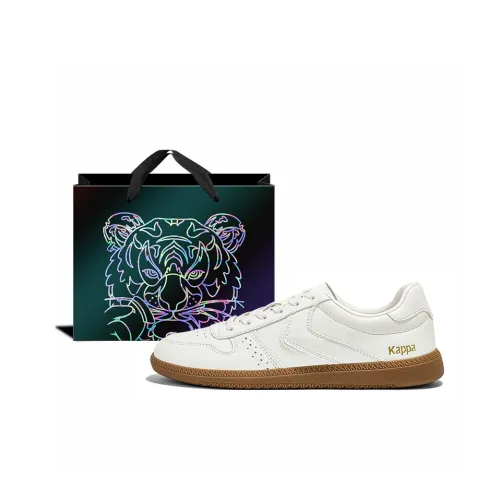 KAPPA Turin 2,0 Slip Resistant Abrasion Resistant Low Top Скейтборд Кроссовки Unisex Белый