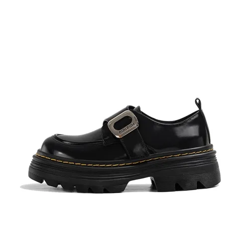 Old Meow Лоферы 6 см Женские Черные