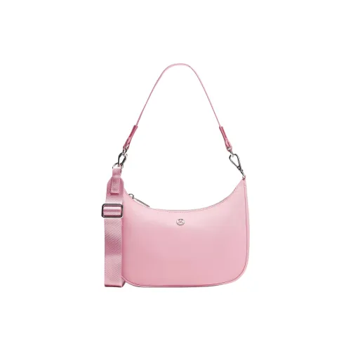 lululemon Переработанный нейлон Сумка через плечо Мини Женская Розовая