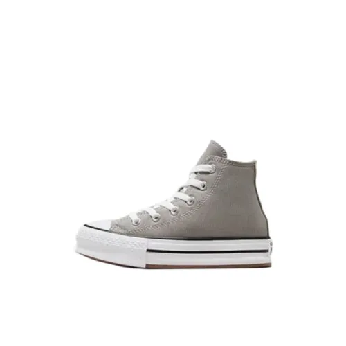 Converse Chuck Taylor All Star Lift High Top Kids Кеды Серый Белый Детский