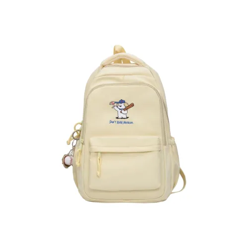 MINIPUDING Нейлоновый рюкзак стандартный унисекс черный белый хаки желтый синий