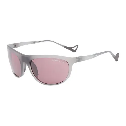 District Vision Пластик Нейлон Резина Титан Нержавеющая сталь OVAL SUNGLASSES Унисекс Серый