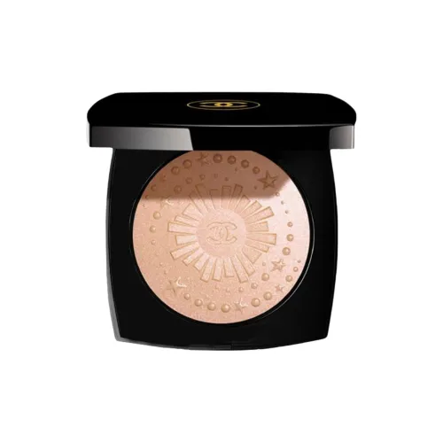 CHANEL 2024 Рождество Ограниченная серия Розовый хайлайтер для сияния пудра легко растушевывается естественный оттенок 15 г