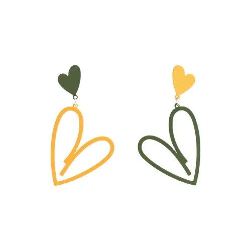 VERENA REINE Сплав Нижняя заколка Серьги On Женские