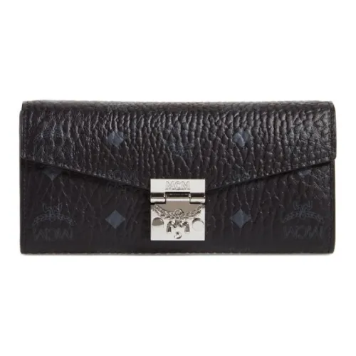 MCM Patricia Visetos Кожа Сумка через плечо Сумка на плечо Женская Черная